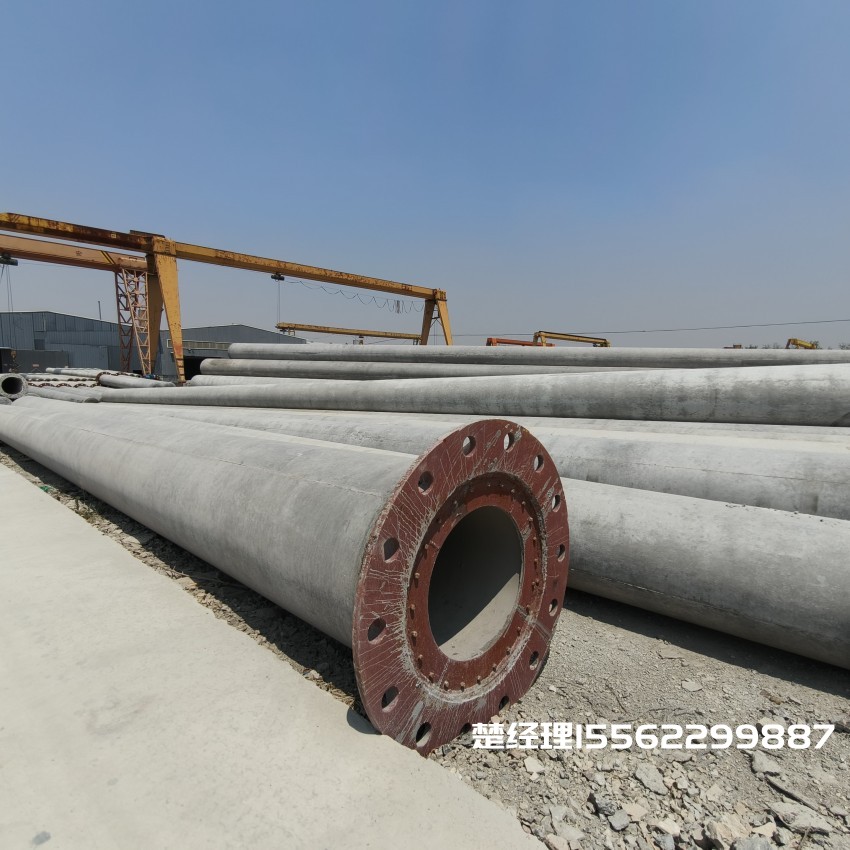 阳江12米无拉线电杆